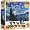 Image de Trefl Puzzle en bois 200 - La nuit étoilée / Vincent van Gogh (200 pièces)