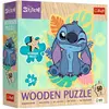 Image de Trefl Puzzle en bois Junior 50 - Lilo & Stitch (50 pièces)