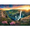 Image de Puzzle 2000 pièces : Cascade de Háifoss, Islande Trefl