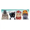 Image de Puzzle panoramique Trefl - L'équipage Fluffy, 500 pièces