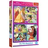 Image de Trefl Puzzle 2 x 70   Prinzessin (70 pièces)