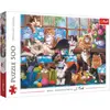 Image de Trefl Puzzle 500 - Famille de chats (500 pièces)