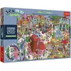 Image de Trefl Puzzle 500 - Spy Guy Gdansk, Pologne (500 pièces)