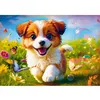 Image de Puzzle 500 pièces : Chiot Heureux