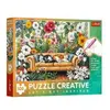 Image de Trefl Puzzle - 500 Teile - Puzzle Creative - Katzen-Orangerie - 37562 (500 pièces)
