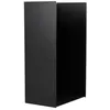 Image de Porte-bûches en acier noir 80 cm Kielce
