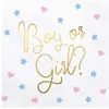 Image de Partydeco, Serviettes de table, Boy or Girl (20 pcs) (20 pcs, 33 x 33 cm)