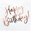 Image de Partydeco, Serviettes de table, Happy (20 pcs, 33 x 33 cm)