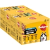 Image de 12x85g Pedigree Adult Sachet fraîcheur Protéine Plus en gelée 4 variétés d'aliments pour chiens humides