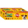 Image de 40x100g Pedigree Sélection mixte avec des légumes en sauce (4 variétés) nourriture humide pour chien