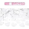Image de canon à confettis cur blanc 40cm - partydeco tukw40