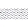Image de Partydeco Crystal garland, colourless, 1m (1 pkt / 1 pc.) (1 pcs)