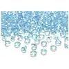 Image de Partydeco Diamond confetti, turquoise, 12mm (1 pkt / 100 pc.) (100 pcs)