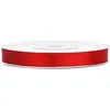Image de ruban satin double face 6mmx25m rouge - générique ts6-007