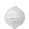Image de lanterne jardin papier blanc 20cm - partydeco lao20-008