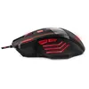 Image de Esperanza MX201 WOLF - Souris - pour droitiers - optique - 7 boutons - filaire - USB - rouge