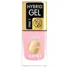 Image de Delia Cosmetics, Vernis à ongles, Cosmetics Coral Hybrid Gel Nail Polish No. 04 Pastel Pink 11ml (Rose Pastel Rose Pastel)