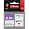 Image de Activejet, Cartouche d'impression, AB-123MN Cartouche(s) d'impression Compatible Haut rendement (XL) (M)