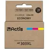 Image de Factis, Cartouche d'impression, KH-303CR encre pour imprimante HP encre de remplacement HP 303XL T6N03AE premium 18ml 415 (C, M, Y)