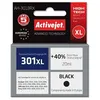Image de Activejet Ink Cartridge AH-301BRX for HP Printer, Compatible with HP 301XL CH563EE; Premium; 20 ml; black. Prints 40% more.