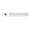Image de Activejet, Multiprise, APN-8G/3M-GR Câble d'extension 8 sorties CA Indoor Gris (8x, CEE 7/16, PECO 7/5, 3 m)