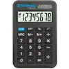 Image de Donau, Calculatrice, Calculatrice de poche tech, 8 chiffres, affichage, dimensions 97x62x11 mm, noir (Fonctionnement sur piles)