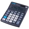 Image de Donau, Calculatrice, Calculatrice de bureau tech, 12 chiffres, affichage, dimensions 137x101x30mm, noir (Fonctionnement sur piles, Panneau solaire)