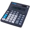Image de Donau, Calculatrice, Calculatrice de bureau tech, écran 16 chiffres, dimensions 201x155x35mm, noir (Fonctionnement sur piles, Panneau solaire)