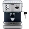 Image de Blaupunkt CMP312 Machine à expresso acier, noir avec embout de mousseur à lait, avec fonction chauffe-tasse