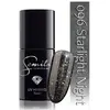 Image de Semilac, Vernis à ongles, 096 Starlight Night 7ml (Starlight Night Noir, Vernis effet gel)