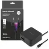 Image de Qoltec Adaptateur secteur 65 W 5-20,3 V 2-3,25a USB type C Sud (65 W), Alimentation pour notebook, Noir