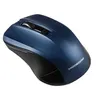 Image de ModeCom MC-WM9.1 - Souris - ergonomique - optique - 4 boutons - sans fil - 2.4 GHz - récepteur sans fil USB - noir et bleu