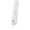 Image de Lestar, Multiprise, ZX -A K.:WH surge protector White 5 AC outlet(s) (3 m)