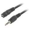 Image de Lanberg CA-MJFJ-10CC-0050-BK Audio-Kabel (5 m, Câble AUX), Câble audio