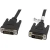 Image de Lanberg CA-DVID-10CC-0018-BK cab (1.80 m), Câble vidéo, Noir