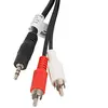 Image de Lanberg Câble Jack Vers Rca Ca-mjrc-10cc-0050-bk 5 M 3.5 Mm