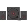 Image de Genesis Helium 610BT - Système de haut-parleur - pour PC - Canal 2.1 - sans fil - Bluetooth - 60 Watt (Totale) - noir, rouge