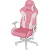 Image de Genesis Chaise de jeu Nitro 710 pour PC, siège à coussin d'air, blanc, Chaise gaming, Blanc, Rose