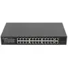 Image de Lanberg Switch niezarz dzalny PoE+/2x Combo Rack 19&quot Gigabit Ethernet (26 ports), Switch réseau, Noir