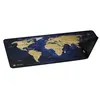 Image de Tapis de souris XXL - NATEC - Carte du monde - 800x400mm - Imperméable - Gris/Noir
