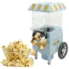 Image de Bass Machine à pop-corn Retro BH10381, Fun Kitchen, Jaune, Blanc