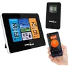 Image de Station météo WiFi GreenBlue, compatible TUYA, capteur extérieur, calendrier, prévisions météo, baromètre, GB215