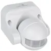 Image de Détecteur de mouvement Maclean PIR, infrarouge, IP44, blanc, portée 12m, charge max. 800/1200W, MCE358 W