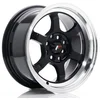 Image de Jante Alu Japan Racing Jr12 - 18 Pouces - Noir Brillant