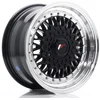 Image de Jante Alu Japan Racing Jr9 - 15 Pouces - Black Glossy Bord Poli
