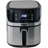 Image de Noveen Friteuse à air chaud AF550 6 5 l 1600 W Noir Argent, Friteuse, Noir