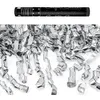 Image de canon à confettis serp métal argent 40cm - partydeco tukse40-018m