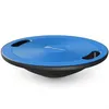 Image de Hop-Sport Planche d'équilibre avec poignées, Diamètre 40 cm, Capacité de charge de 150 kg, Plateau d'équilibre oscillant antidérapant, Balance Board Bleu