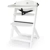 Image de Kinderkraft Chaise haute Enock, 2 en 1, Blanc