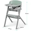 Image de KinderKraft, Chaise haute, chaise haute LIVY, vert olive, KHLIVY00GRE0000 (Chaise haute)
